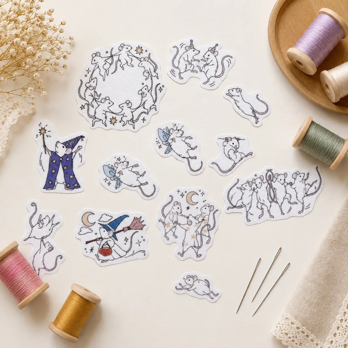 🔥LAST DAY 50% OFF - 🎄Christmas Santa Xmas Theme Patterns Embroidery Patterns - Stick & Stitch For Beginners
