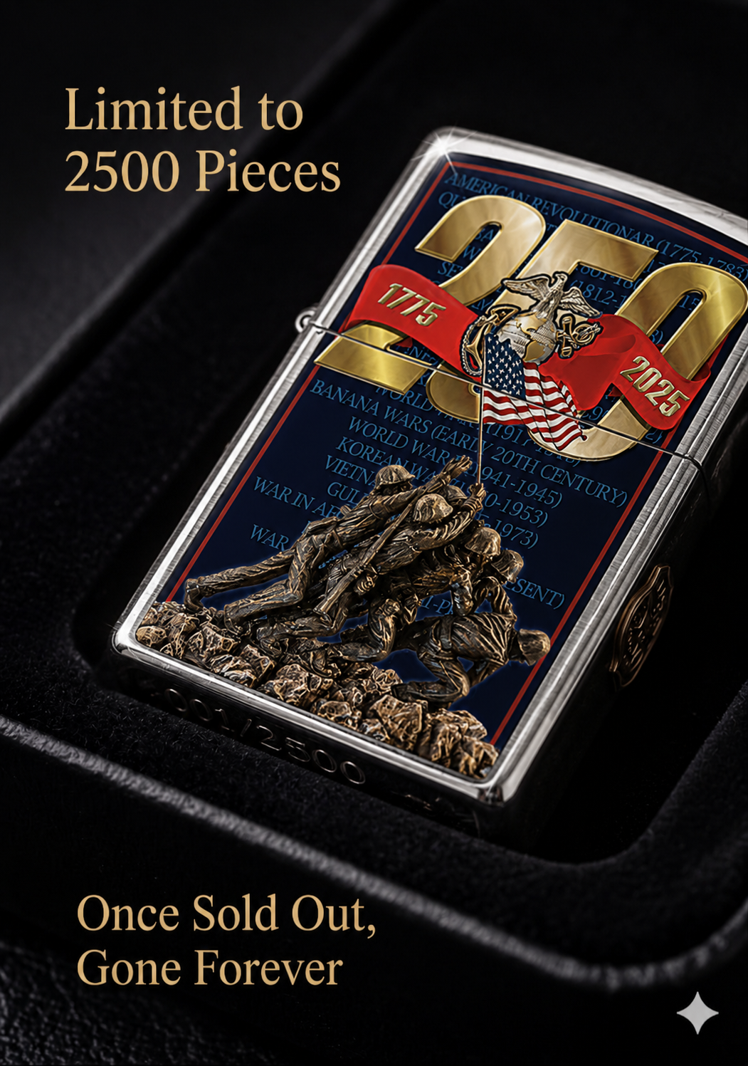 ⚡️Last Day 49% OFF -🎁USMC Lighter Tribute Collection(BUY 3 FREE SHIPPING)