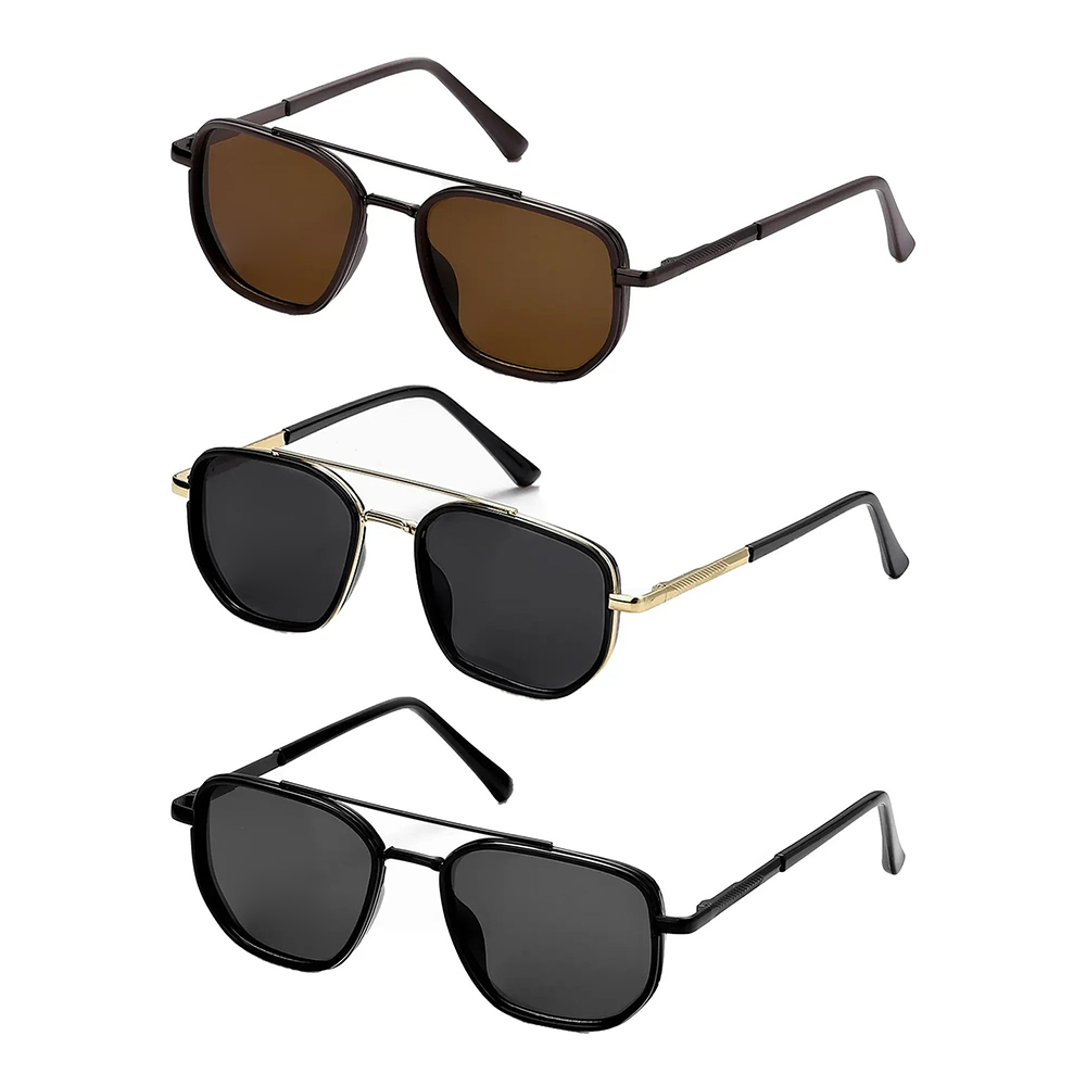 🎁Promotion 50% OFF😎 Fashion Geometric Double-Beam Sunglasses