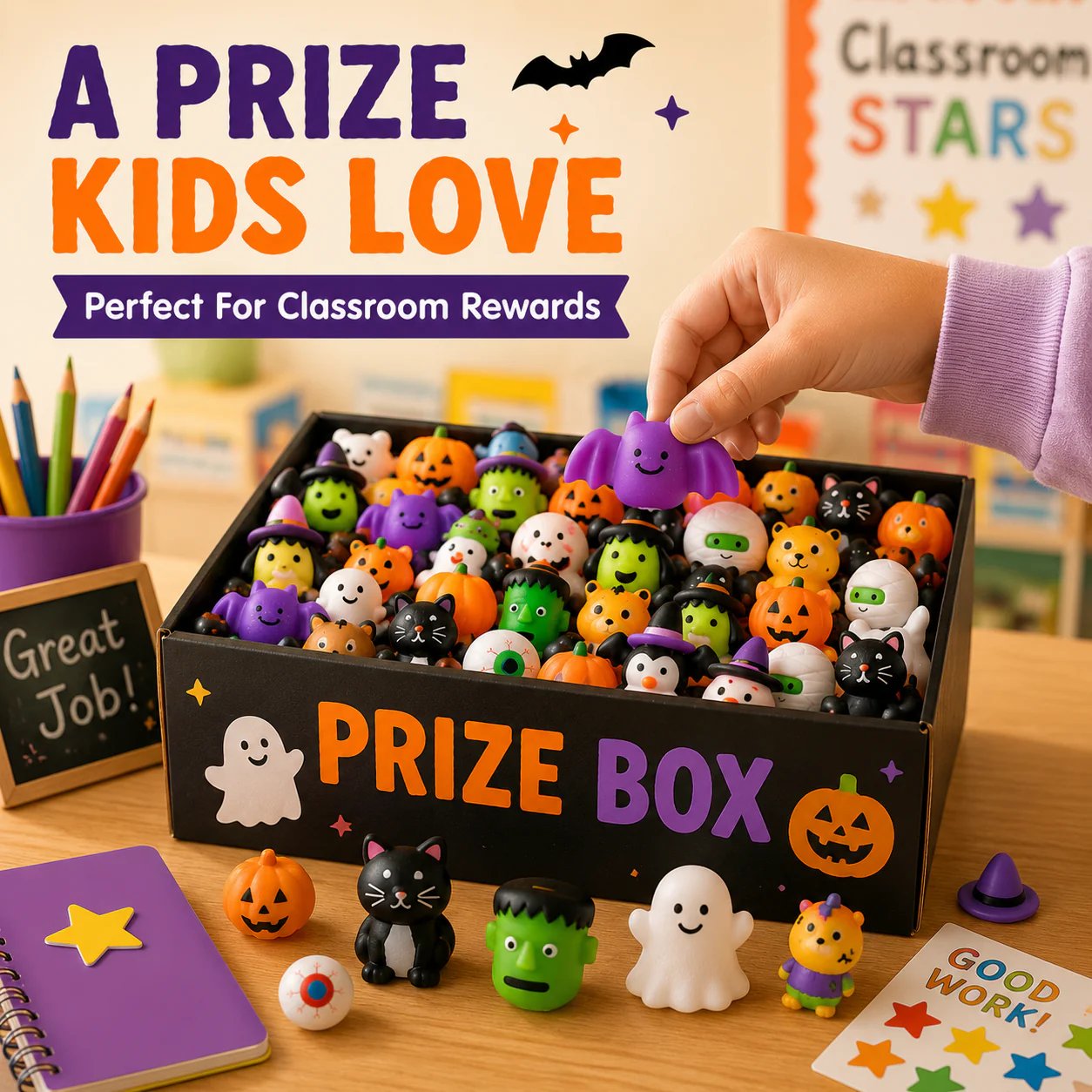 🔥Last Day 50% OFF - 🎃30PCS Halloween Mochi Squishy Toys