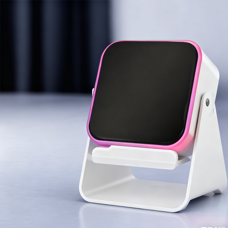 5-in-1 Wireless Induction Bluetooth Speaker with Adjustable Phone Stand