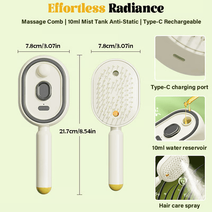 🔥LAST DAY 49% OFF - 2026 Electric Steaming Massage Hair Care Brush