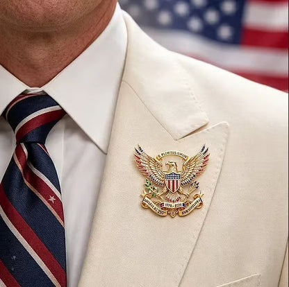 🦅US 250th Anniversary Brooch Pin