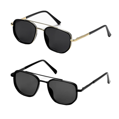 🎁Promotion 50% OFF😎 Fashion Geometric Double-Beam Sunglasses