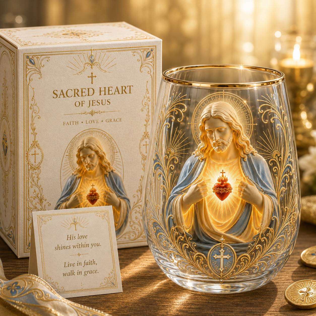 ✨ 2026 Limited Edition Faith Glass Cup 🙏☕