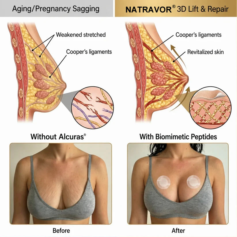 Ends Tonight: 50% OFF - NATRAVOR® Targeted Breast Enhancement Advanced Nano Microneedle Patch