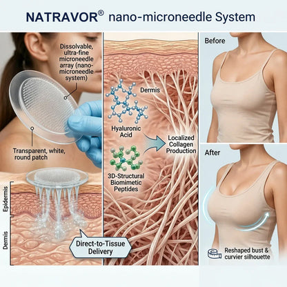 Ends Tonight: 50% OFF - NATRAVOR® Targeted Breast Enhancement Advanced Nano Microneedle Patch