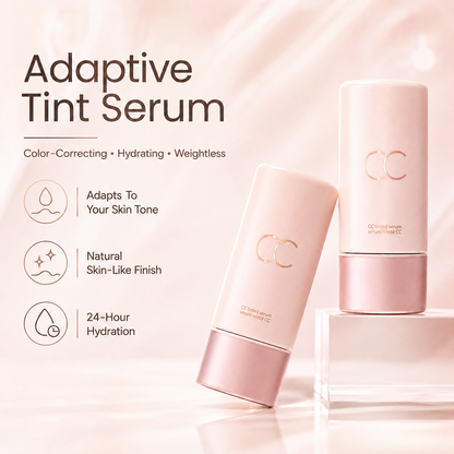 🌸 BareLuxe Adaptive Tint Serum Luxury Color-Correcting Serum