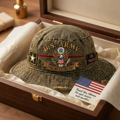 U.S. Army Veteran Boonie Hat — Built For Those Who Served