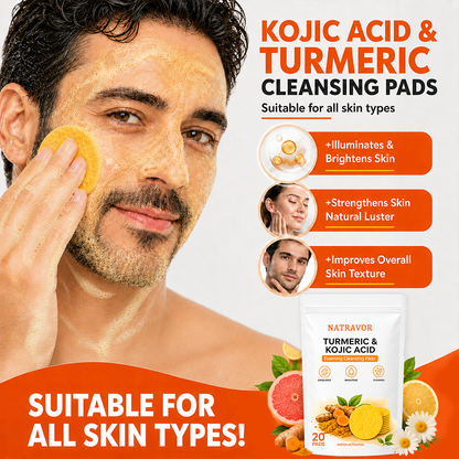 🔥Last Day 68% OFF-NATRAVOR® Turmeric Kojic Glow Pads
