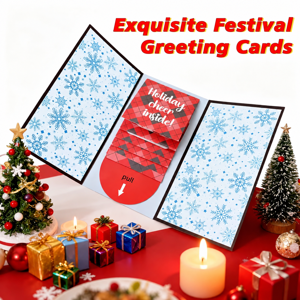 🎄 More Than a Christmas Card — Pull, Reveal & Share the Magic! ✨