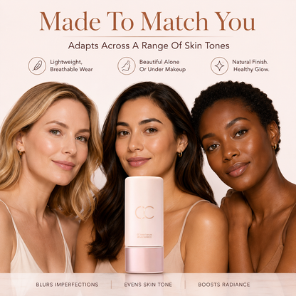 🌸 BareLuxe Adaptive Tint Serum Luxury Color-Correcting Serum