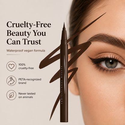 ✨ Winged Lift Liner – Creates sharp lifted wings for bigger-looking eyes 👁️ Long-lasting waterproof formula stays flawless all day.