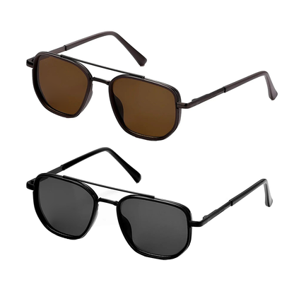 🎁Promotion 50% OFF😎 Fashion Geometric Double-Beam Sunglasses
