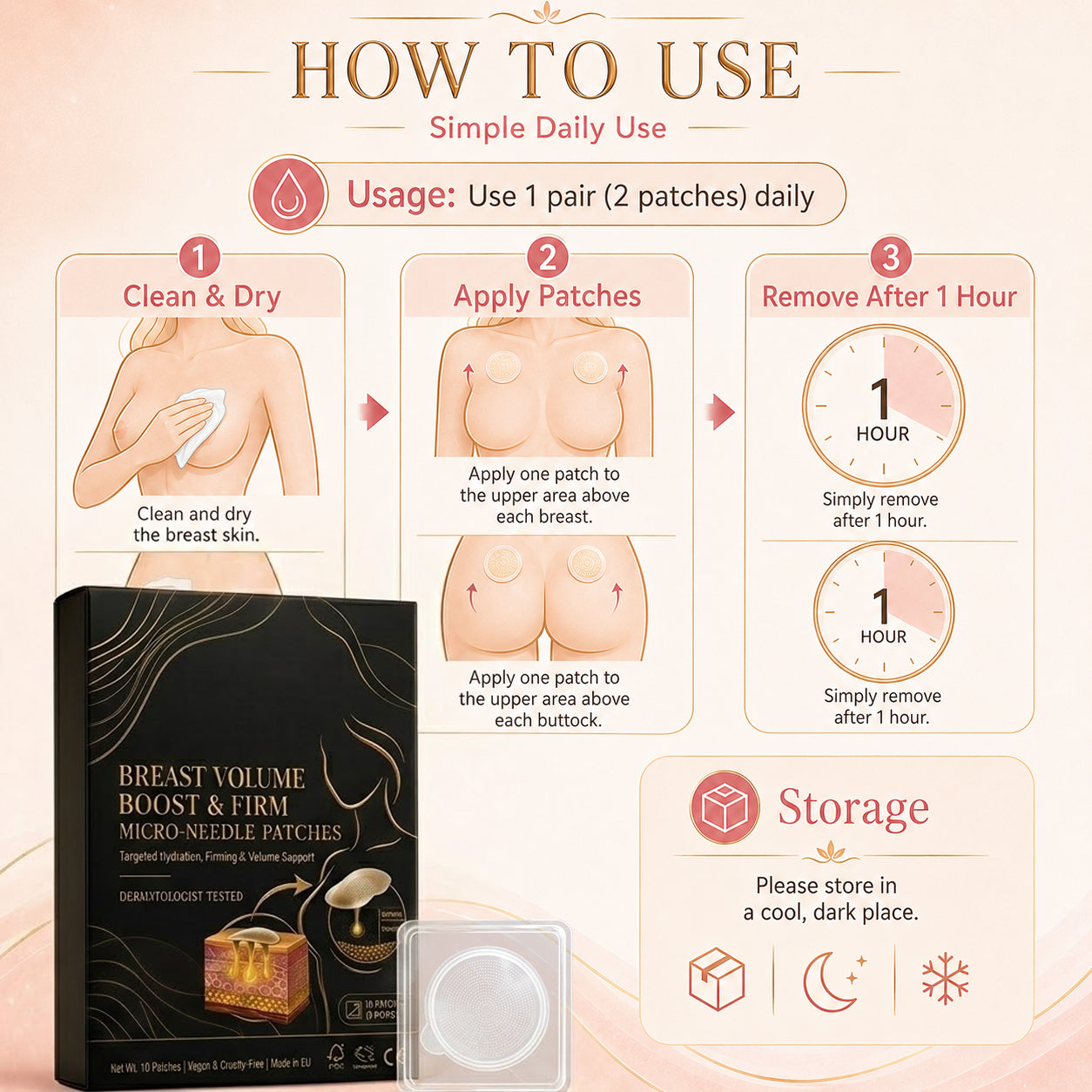 💥NATRAVOR® 💥Breast Enhancement Patches