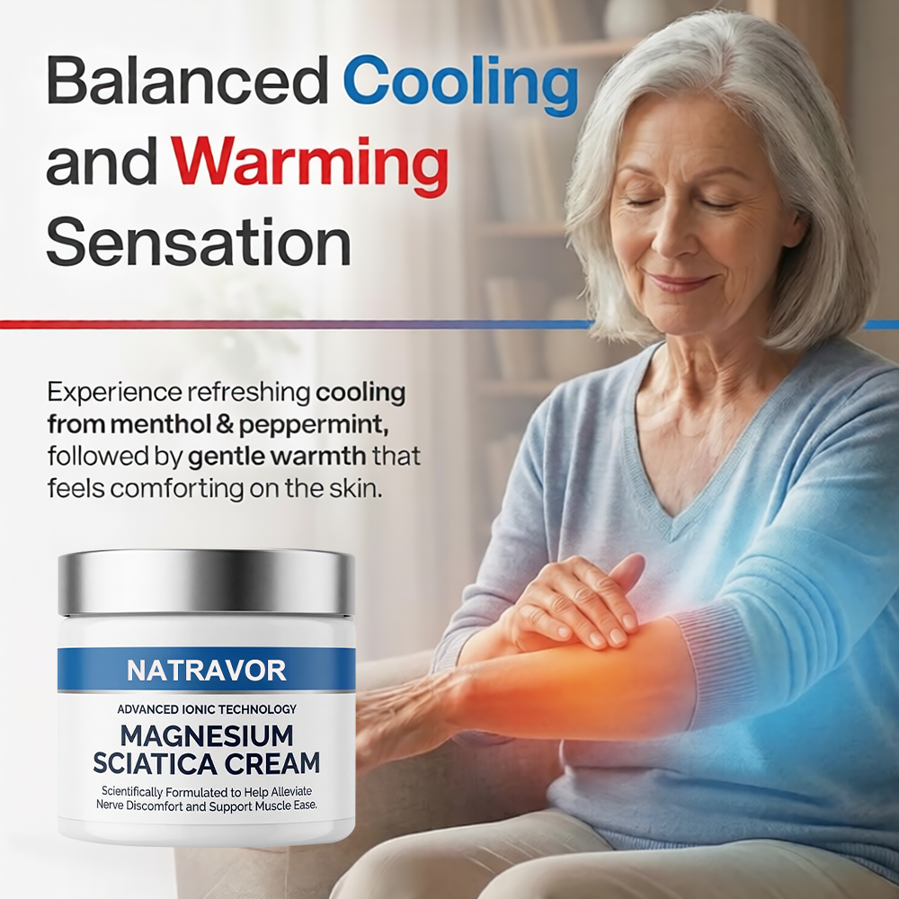 NATRAVOR magnesium cream lifestyle image