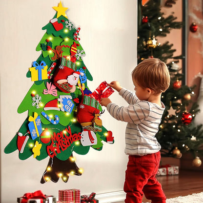 🎄Save 20% | 🎁 Christmas Special – Felt Christmas Tree for Kids