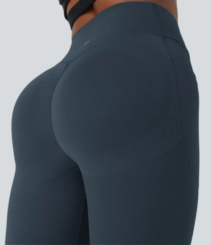 UltraSculpt High Waisted Tummy Control Pocket Shaping Training Leggings