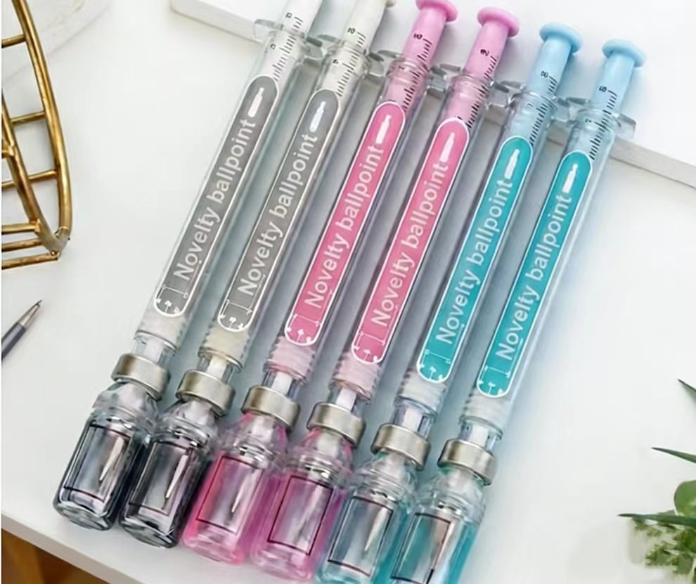 💉✨Creative Syringe Gel Pen🩺📚