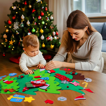 🎄Save 20% | 🎁 Christmas Special – Felt Christmas Tree for Kids