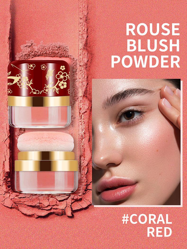 🌸Lazy Blush, Easy Quick Makeup, with Mini Mirror