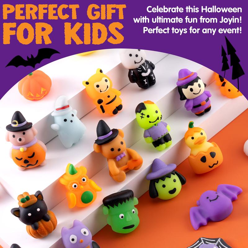 🎃 Halloween Squishy Fun Pack – Cute Mini Toys for Treat Bags & Parties 👻