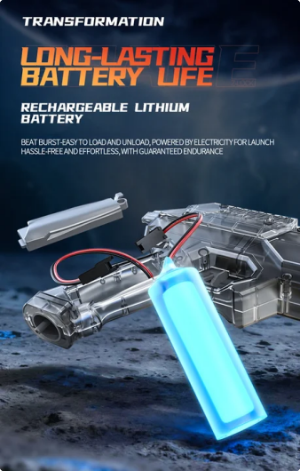 ⚡Flame-emitting energy ring space water gun💦🔥