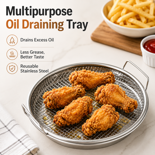 🏠 Cozy Home Kitchen Anti-Splatter Frying Helper
