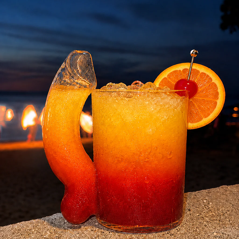 🤣Fun D-Cup Shaped Glass Cocktail Glass