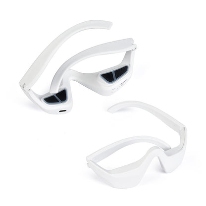 Microcurrent eye massager, eye beauty device, eye cream import device