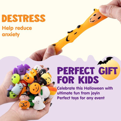 🎃 Halloween Squishy Fun Pack – Cute Mini Toys for Treat Bags & Parties 👻