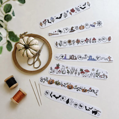 🔥LAST DAY 50% OFF - 🎄Christmas Santa Xmas Theme Patterns Embroidery Patterns - Stick & Stitch For Beginners
