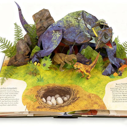 🦖 Watch dinosaurs leap off the page! This is a breathtaking pop-up book where giant dinos spring to life in stunning 3D.