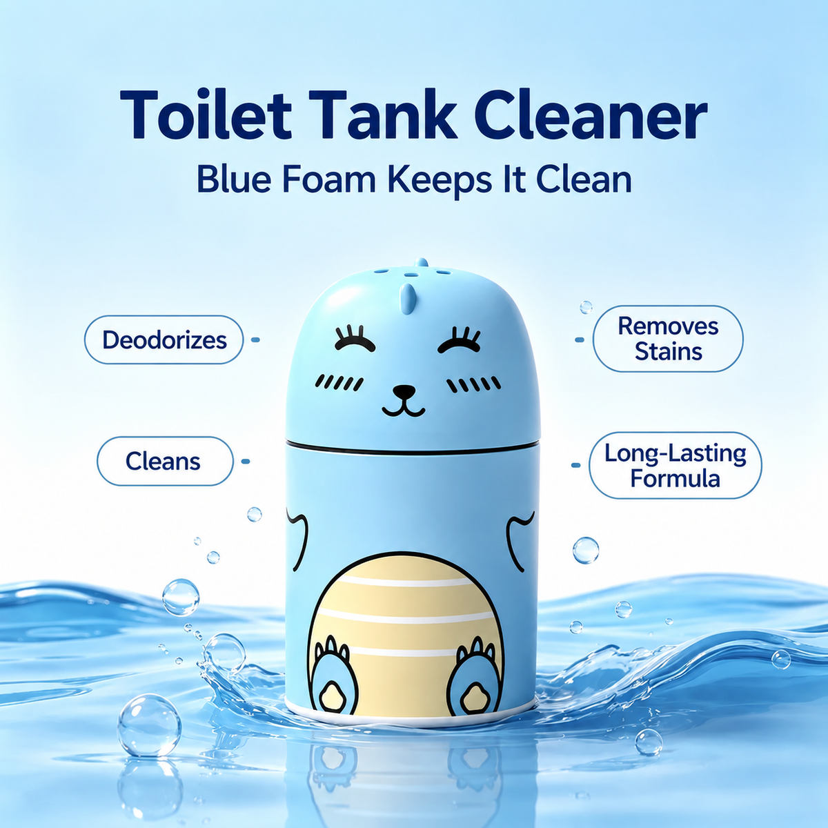 🦖 3-PACK TOILET TANK CLEANER  Three Scents. Three Dinosaurs. One Fresher Routine. ✨