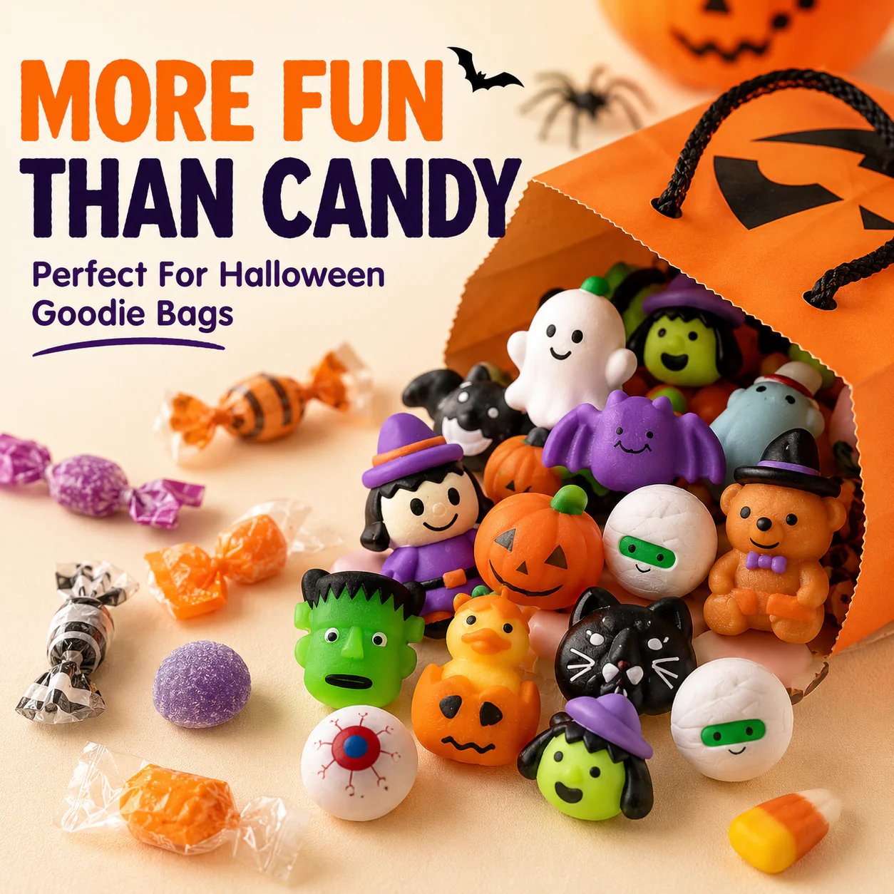 🔥Last Day 50% OFF - 🎃30PCS Halloween Mochi Squishy Toys