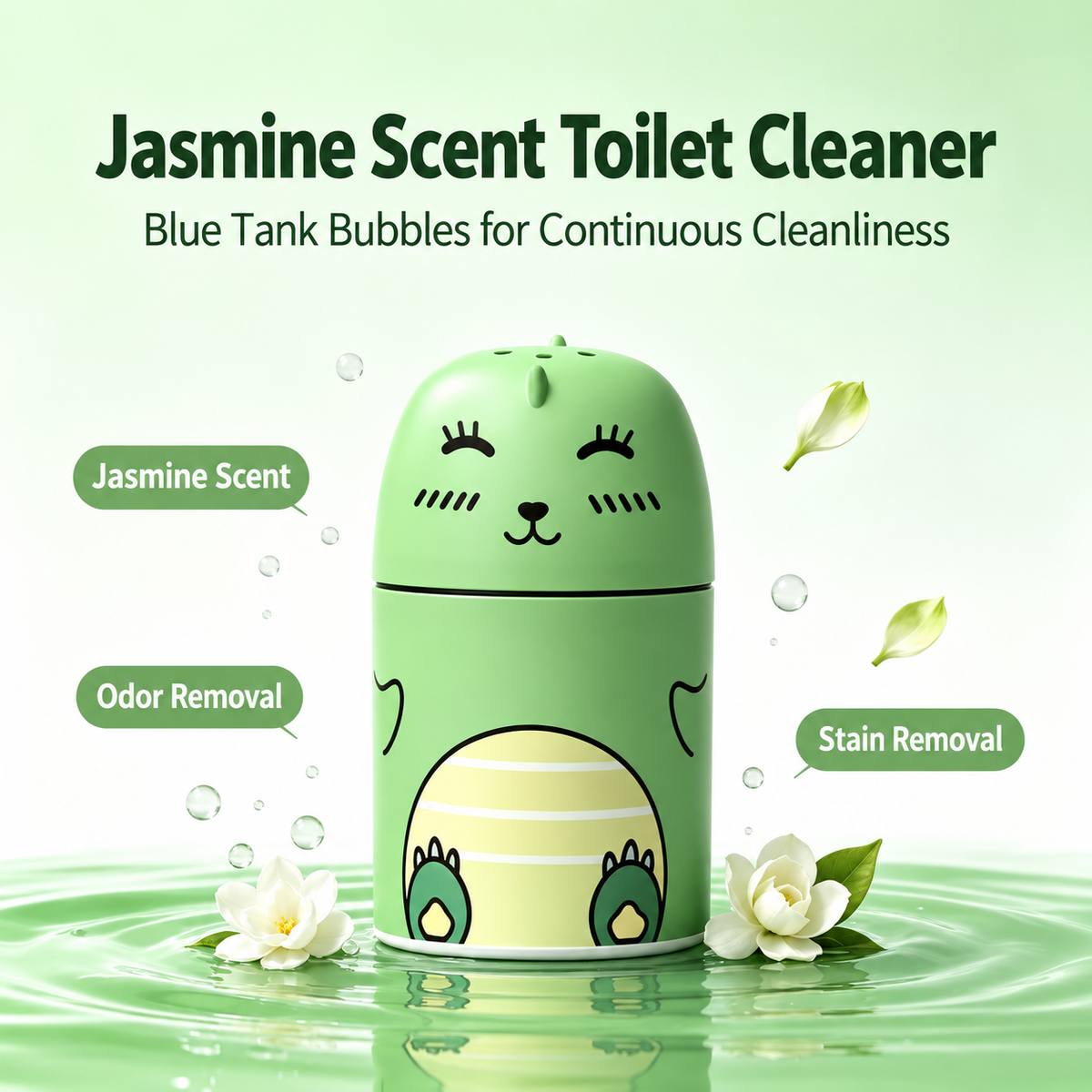 🦖 3-PACK TOILET TANK CLEANER  Three Scents. Three Dinosaurs. One Fresher Routine. ✨