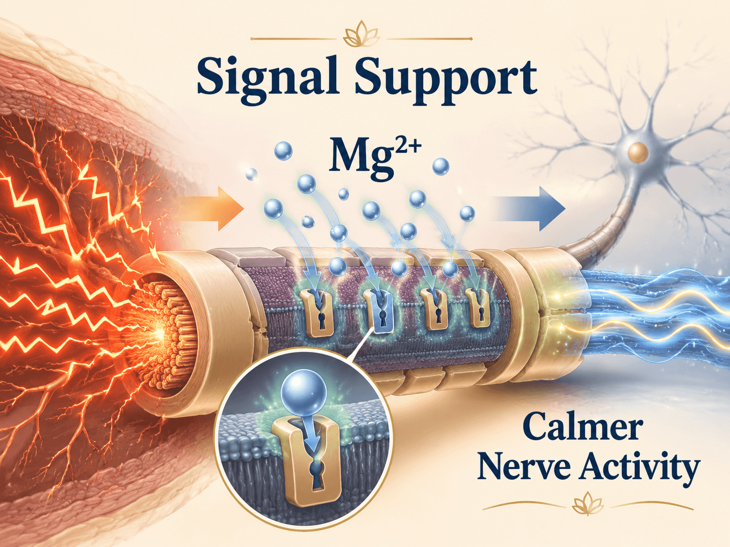 Signal support mechanism
