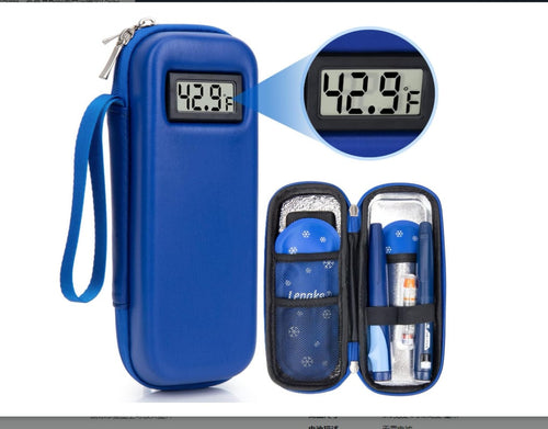 Insulin Cooler Travel Case with Temperature Display
