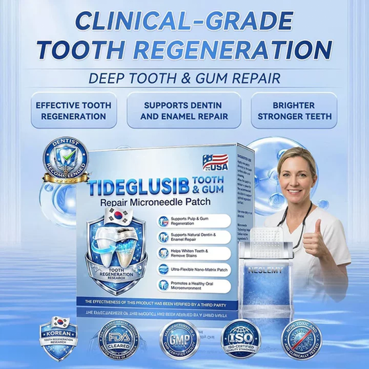 Your Smile~ 🦷 Tideglusib Fast‑Dissolving Tooth & Gum Repair Oral Strips ✨ (𝟓-𝐢𝐧-𝟏 💎 𝐑𝐞𝐛𝐮𝐢𝐥𝐝 𝐄𝐧𝐚𝐦𝐞𝐥 & 𝐃𝐞𝐧𝐭𝐢𝐧 • 𝐒𝐭𝐫𝐞𝐧𝐠𝐭𝐡𝐞𝐧 𝐆𝐮𝐦𝐬 • 𝐄𝐫𝐚𝐝𝐢𝐜𝐚𝐭𝐞 𝐓𝐚𝐫𝐭𝐚𝐫 & 𝐎𝐝𝐨𝐫 • 𝐖𝐡𝐢𝐭𝐞𝐧𝐢𝐧𝐠 • 𝐒𝐭𝐨𝐩 𝐓𝐨𝐨𝐭𝐡 𝐒𝐞𝐧𝐬𝐢𝐭𝐢𝐯𝐢𝐭𝐲)