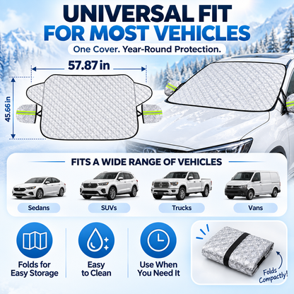 ❄️Car Windshield Snow Cover – Be Ready Before the First Snow